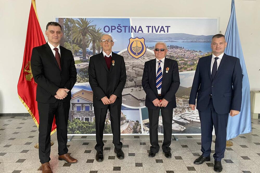 Sa dodjele medalja, Foto: Opština Tivat