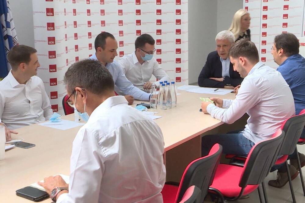Razgovori opozicionih lidera u Beogradu, Foto: Printscreen