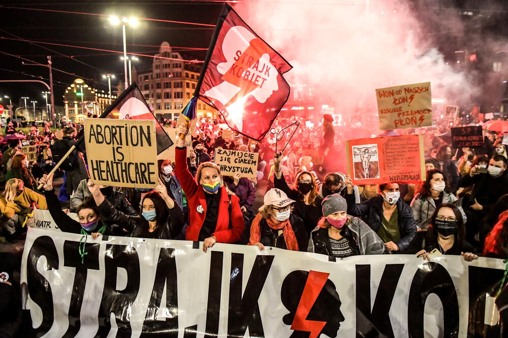 Sa jednog od protesta u Poljskoj, Foto: Reuters