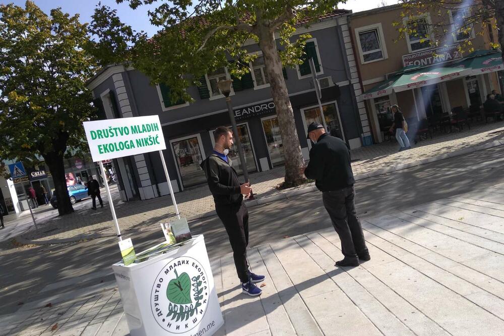 Detalj sa Trga slobode u Nikšiću, Foto: DMEN