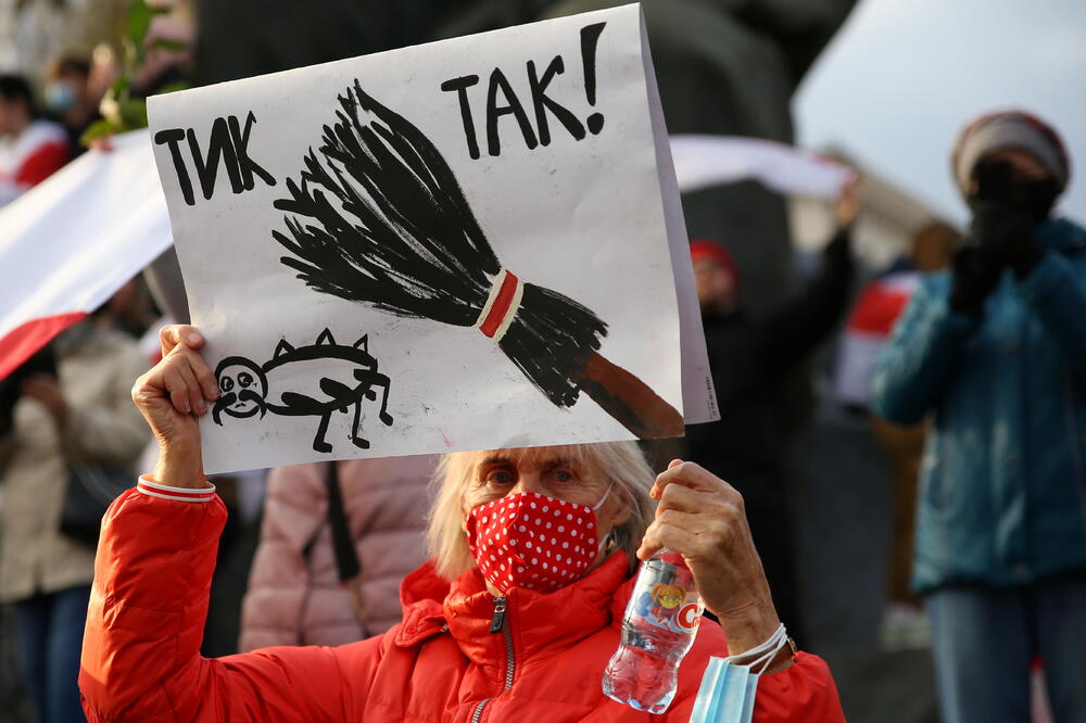 Sa protesta u Bjelorusiji, Foto: Reuters