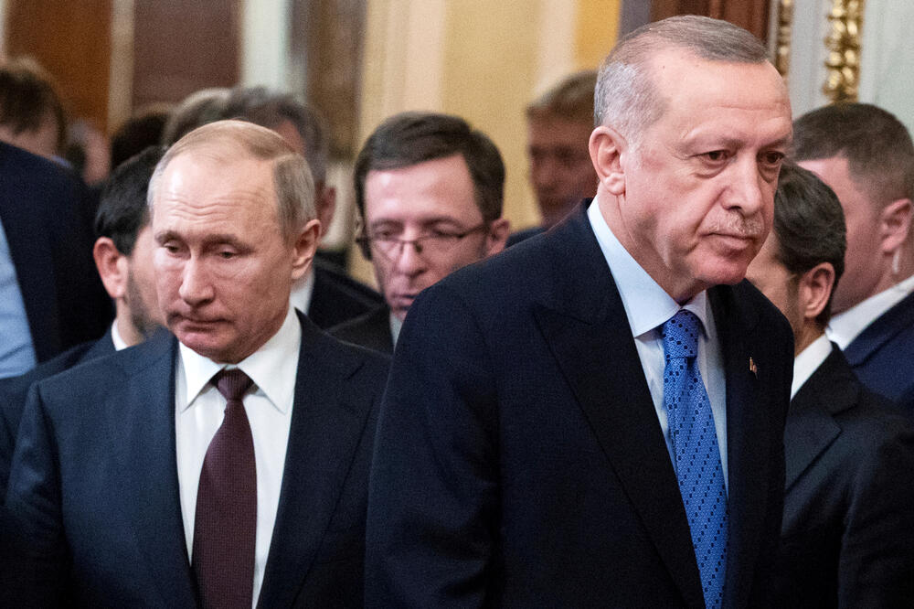 Putin i Erdogan u Moskvi: 5. mart 2020., Foto: Reuters