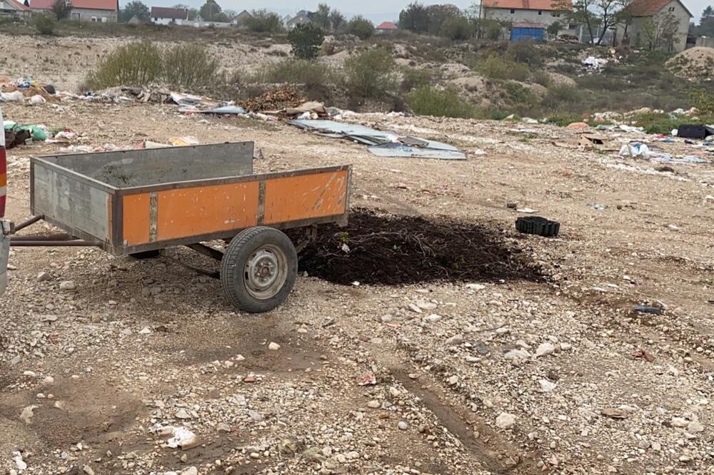 Nesavjesni građanin uhvaćen na djelu, Foto: Komunalna policija