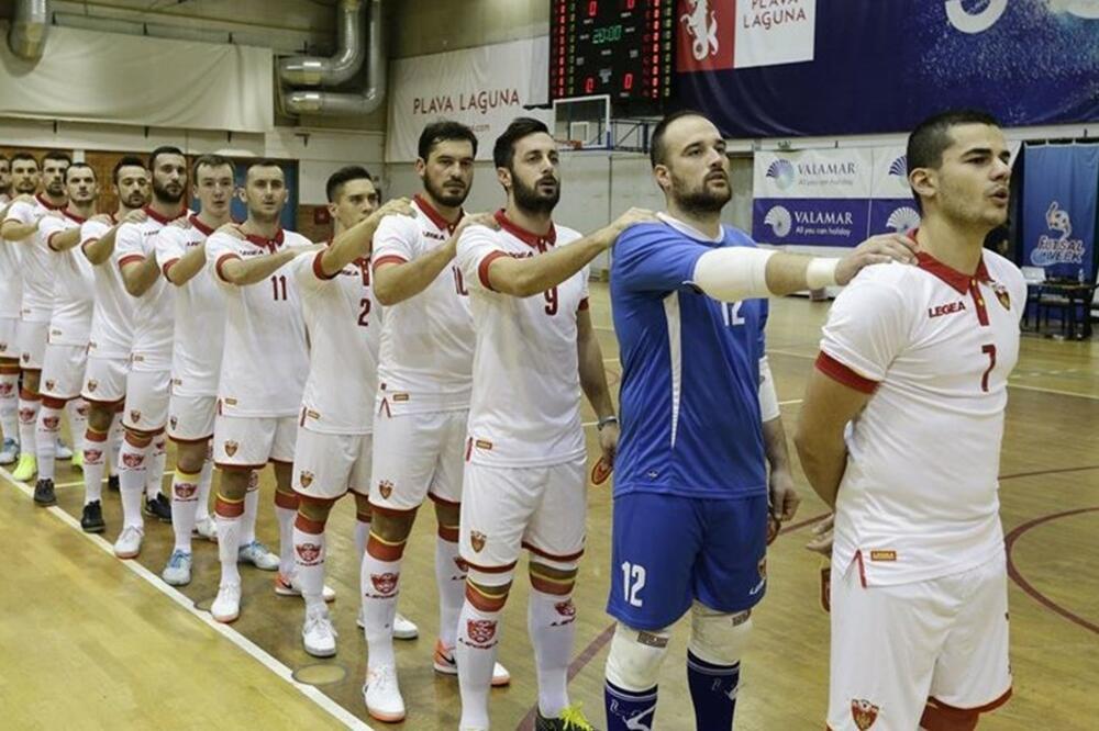 Futsal selekcija pred dvomeč baraža, Foto: FSCG