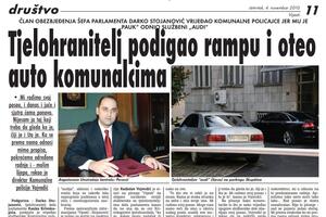 Vremeplov: Tjelohranitelj podigao rampu i oteo auto komunalcima