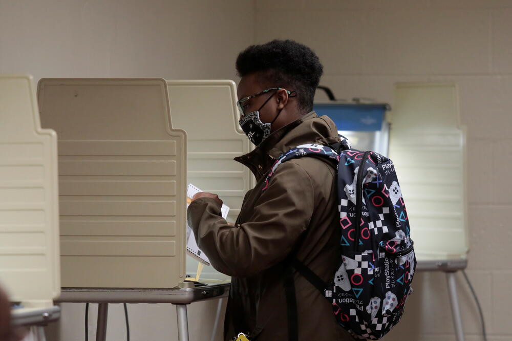 Sa birališta u Detroitu, Foto: Reuters