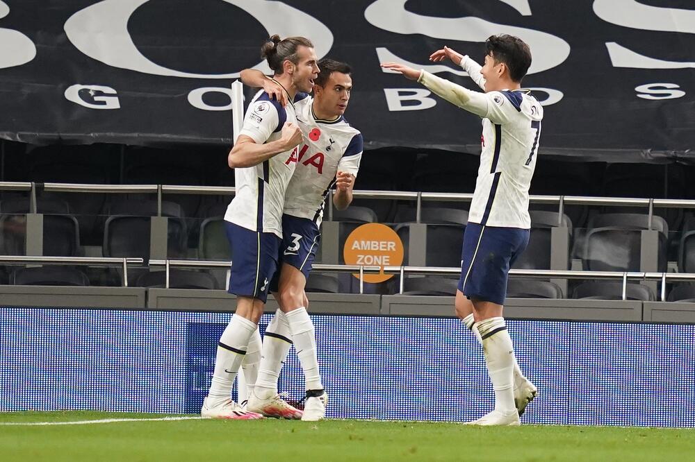 Prvi gol po povratku među Sparse: Garet Bejl, Foto: Reuters