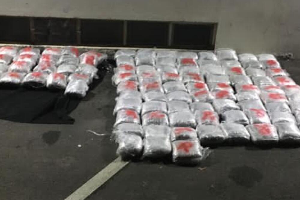 Zaplijenjena marihuana, Foto: Uprava policije