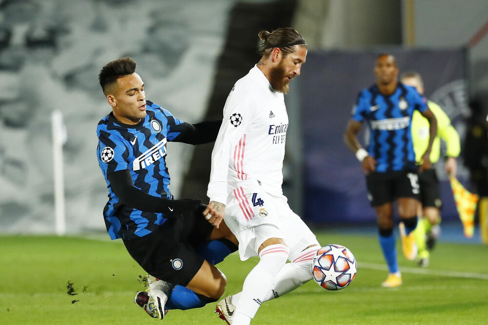 Serhio Ramos i Lautaro Martines, Foto: REUTERS