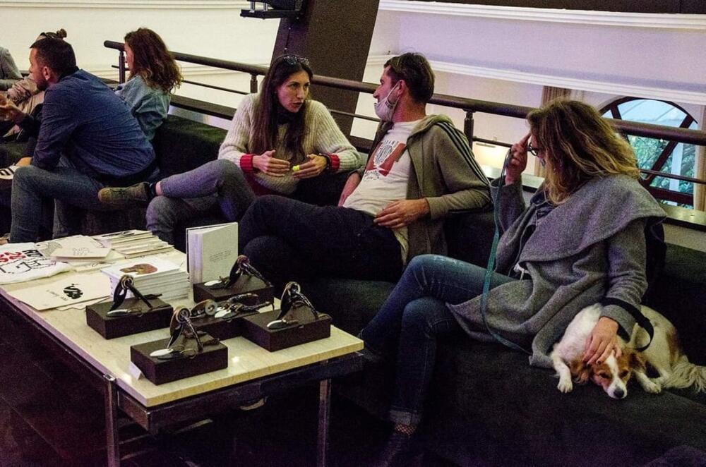 Sa rođendana u CKZ 'Ribnica': Ivana Stanić (lijevo)