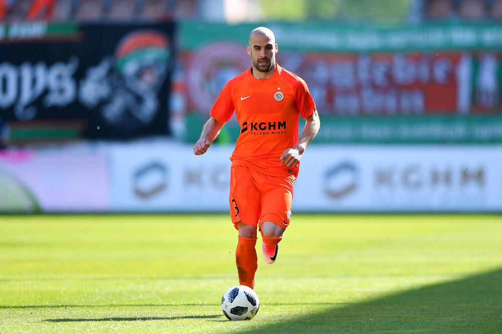 Saša Balić u dresu Zaglebja, Foto: lubin.pl