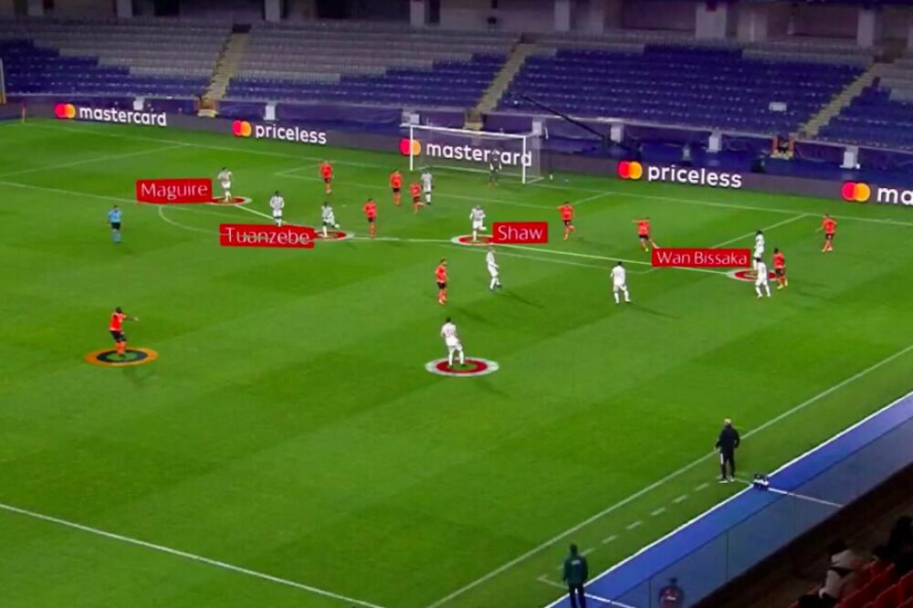 Defanzivci Junajteda pred golom rivala prije prvog pogotka Istanbula, Foto: Printscreen