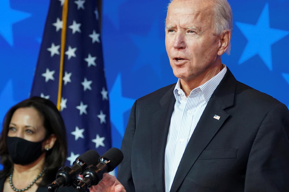 Bajden govori u Vilmingtonu, Foto: Reuters