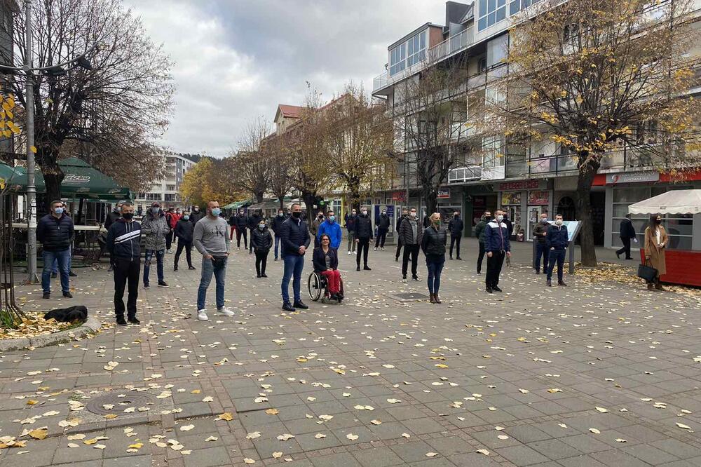 Sa protesta u Beranama, Foto: Tufik Softić
