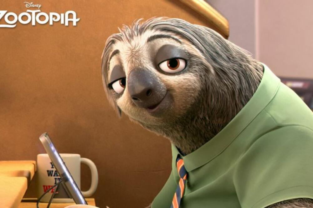 Lenjivac iz Diznijevog animiranog filma „Zootopija" trendinguje na mrežama kao oličenje sporog brojanja glasova, Foto: ALAMY