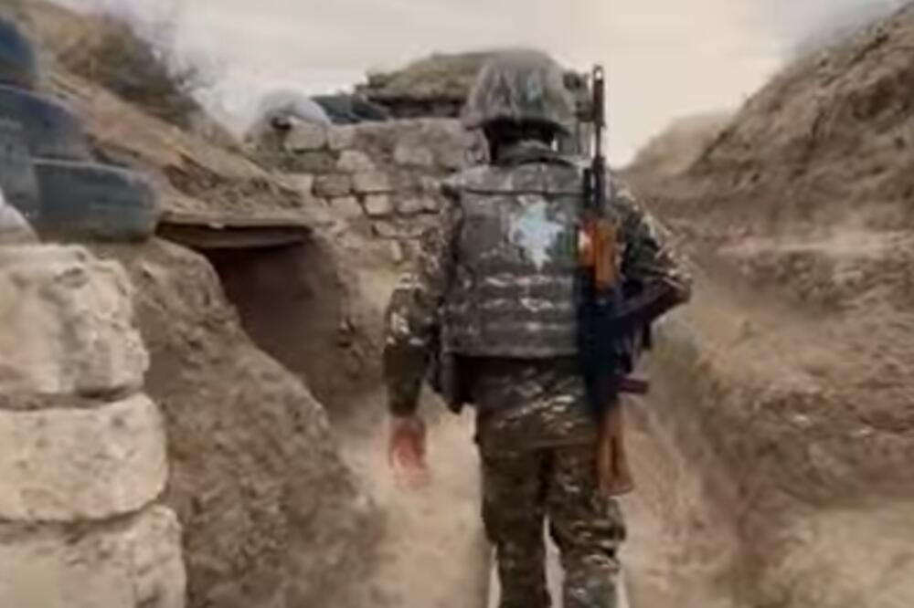 Jermenski vojnik u Nagorno Karabahu, Foto: Printscreen