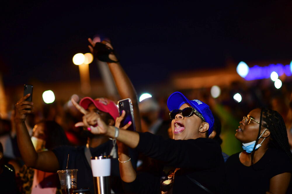 Pristalice Bajdena u Vilmingtonu, savezna država Delaver, Foto: Reuters