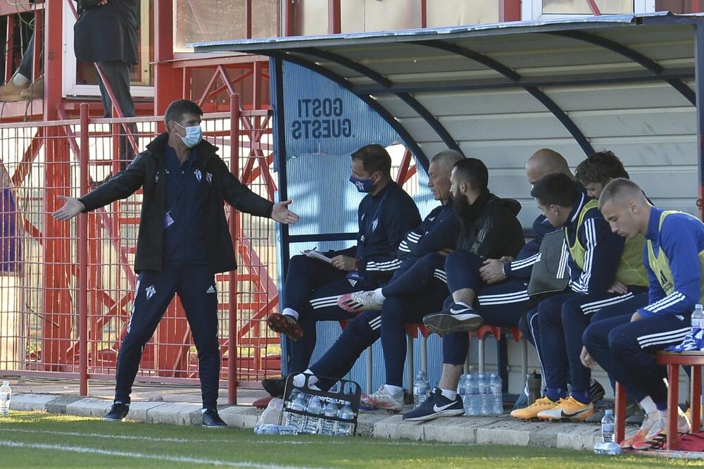 Mladen Milinković na meču sa OFK Titogradom, Foto: FK Budućnost