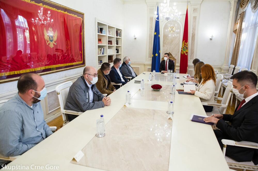 Sa sastanka, Foto: Skupština Crne Gore