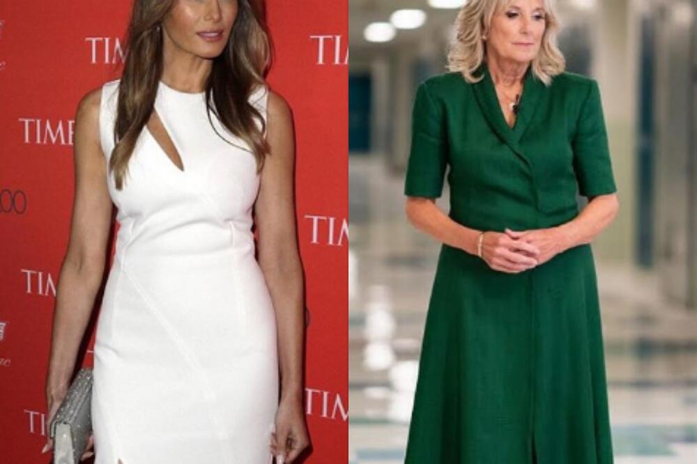 Melanija Tramp, Džil Bajden, Foto: Instagram/Photocollage