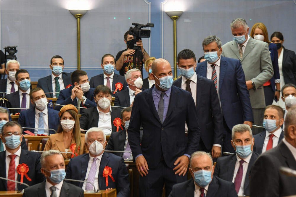 Sa konstitutivne sjednice, Foto: Savo Prelević