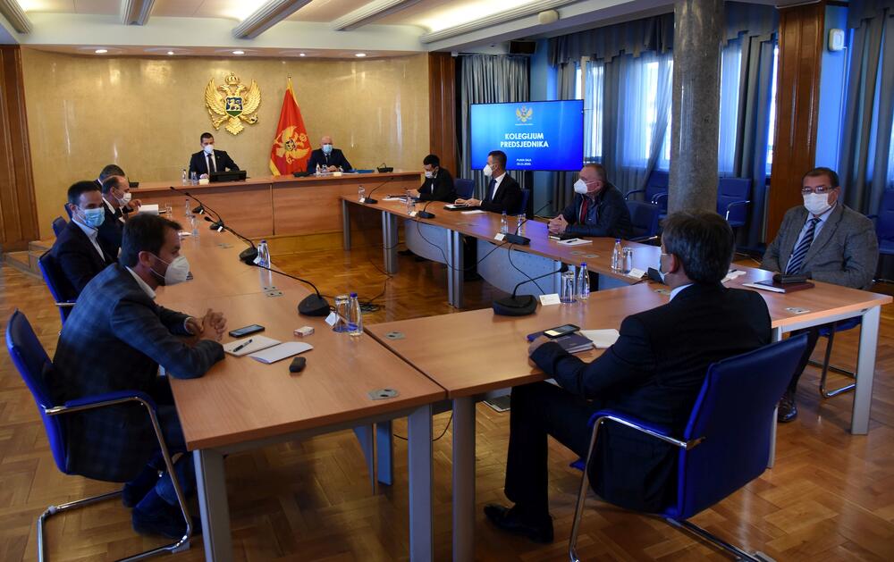 Sa sjednice Kolegijuma predsjednika Skupštine