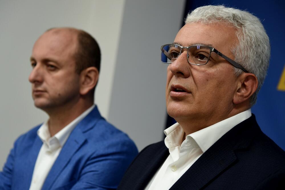 Dogovorili da nema monopola: Milan Knežević i Andrija Mandi, Foto: Luka Zeković