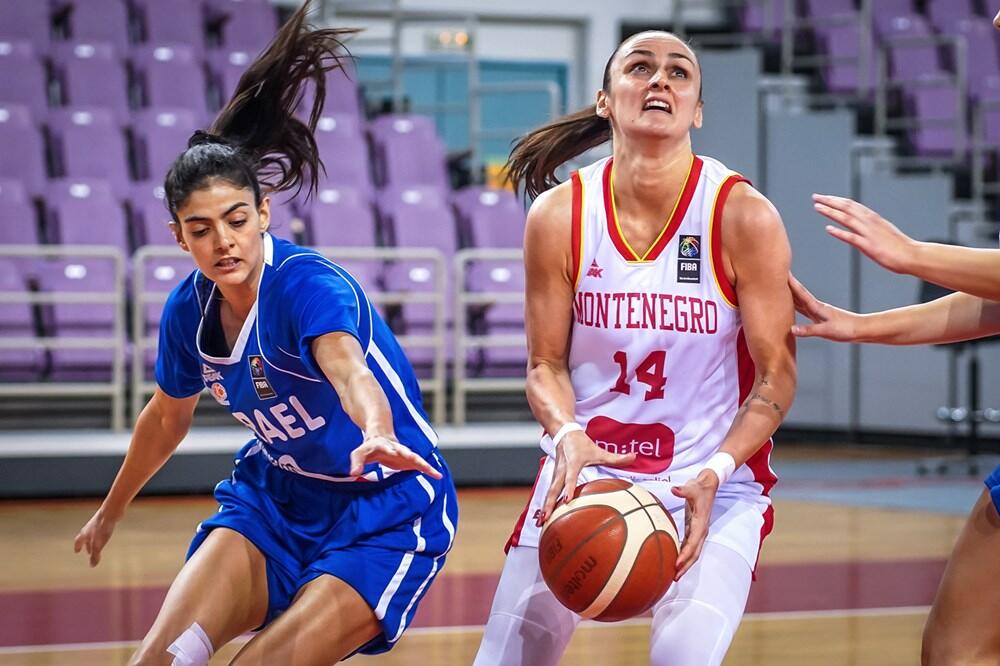 Milica Jovanović na meču sa Izraelom, Foto: FIBA