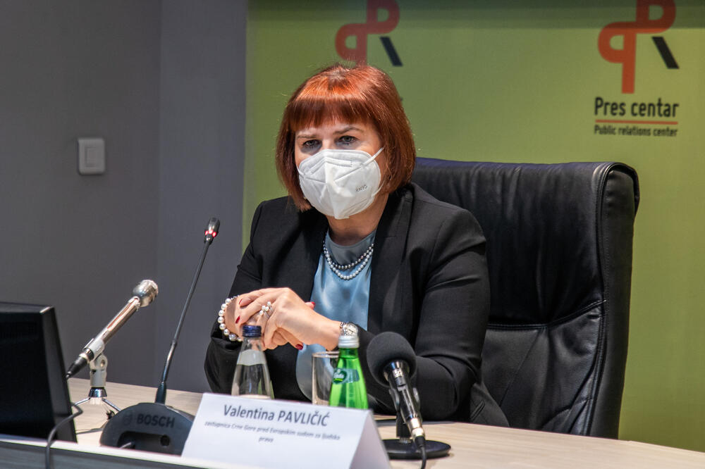 Pavličić, zastupanica Crne Gore pred Evropskim sudom za ljudska prava, Foto: PR Centar
