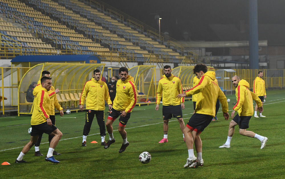 Sa treninga na stadionu Intera