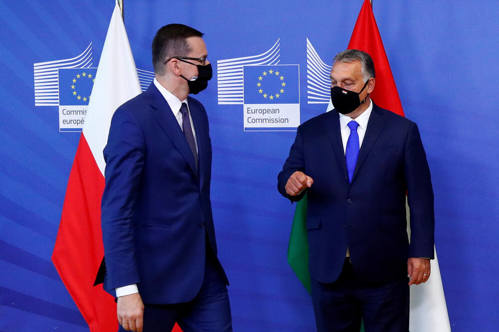 Moravjecki i Orban, Foto: Reuters