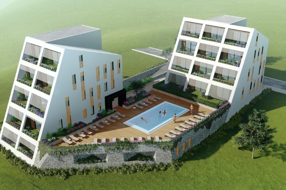 Ivan Milošević & Andrej Mitrović, stambeni objekti “Gemini” u Tivtu, Foto: Mrt.gov.me