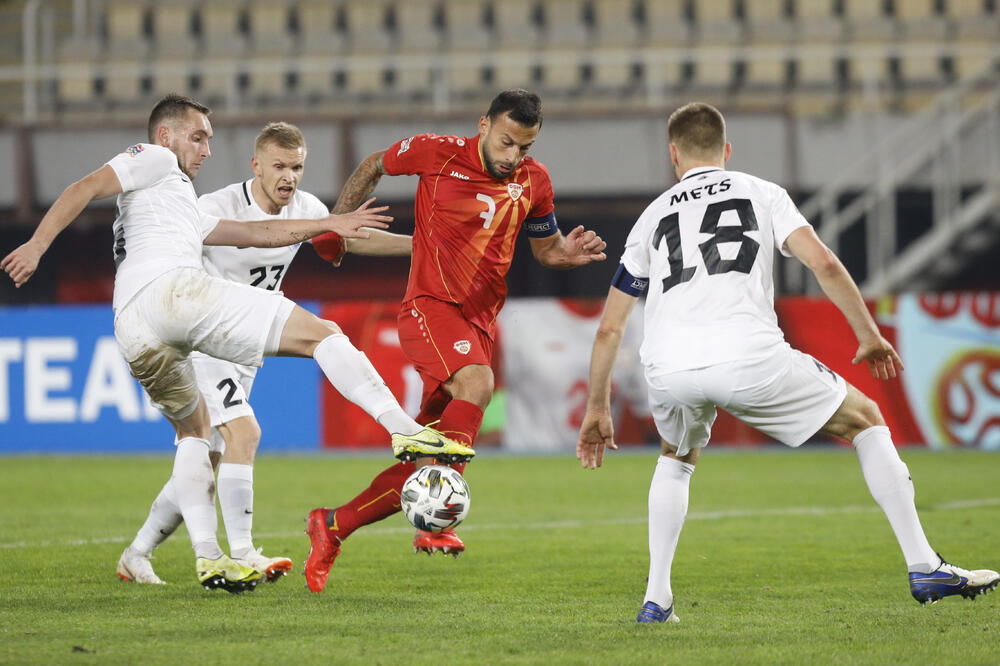 Tričkovski je sjajno zamijenio Pandeva sa trakom na ruci, Foto: REUTERS