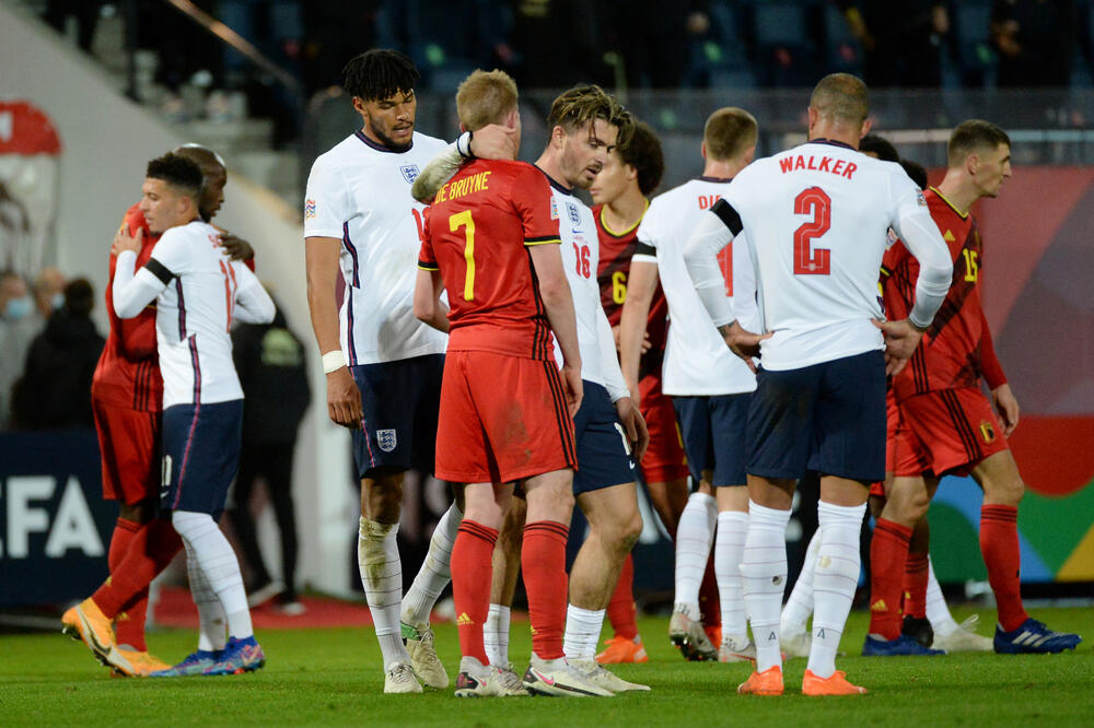Fudbaleri Engleske su prvi na listi, Belgijanci su šesti, Foto: Reuters