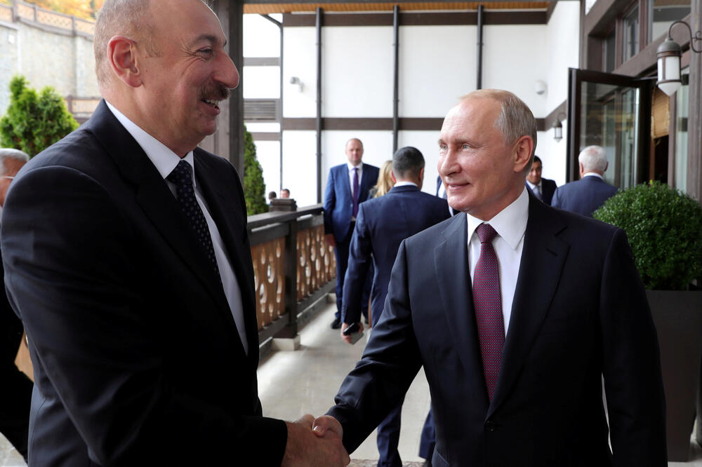 Alijev i Putin, Foto: REUTERS