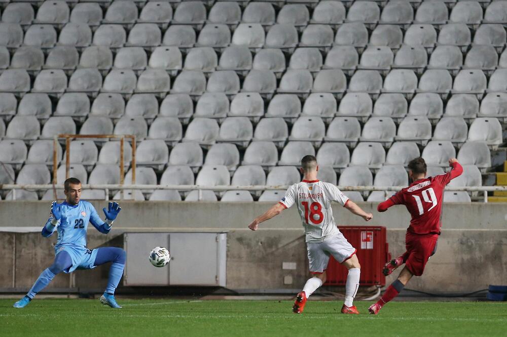 Hambardžumjan postiže gol za pobjedu, Foto: Reuters