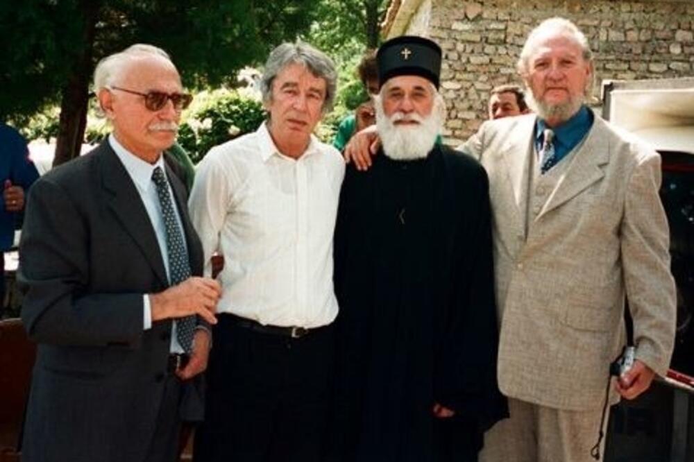 S. Perović, M. Lompar, mitropolit Mihailo i J. Brković, Foto: Privatna arhiva