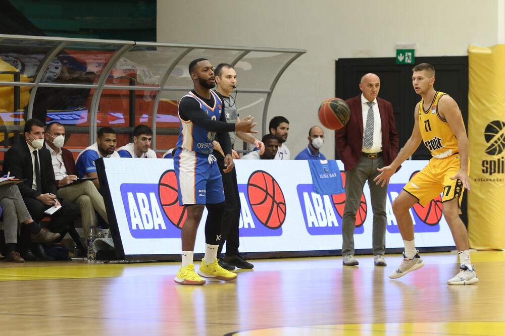 Džejkob Pulen na utakmici u Splitu, Foto: ABA liga