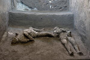 U Pompeji nađeni ostaci dva muškarca, vjerovatno bogataša i roba