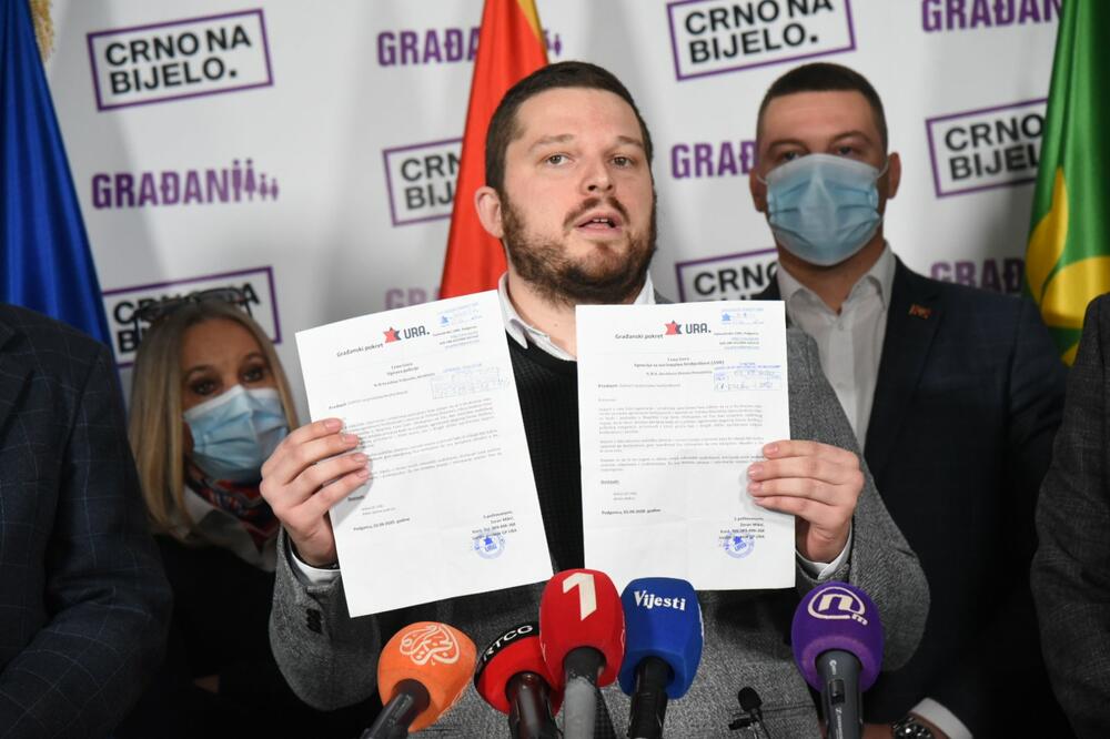 Sa konferencije za novinare, Foto: Savo Prelević