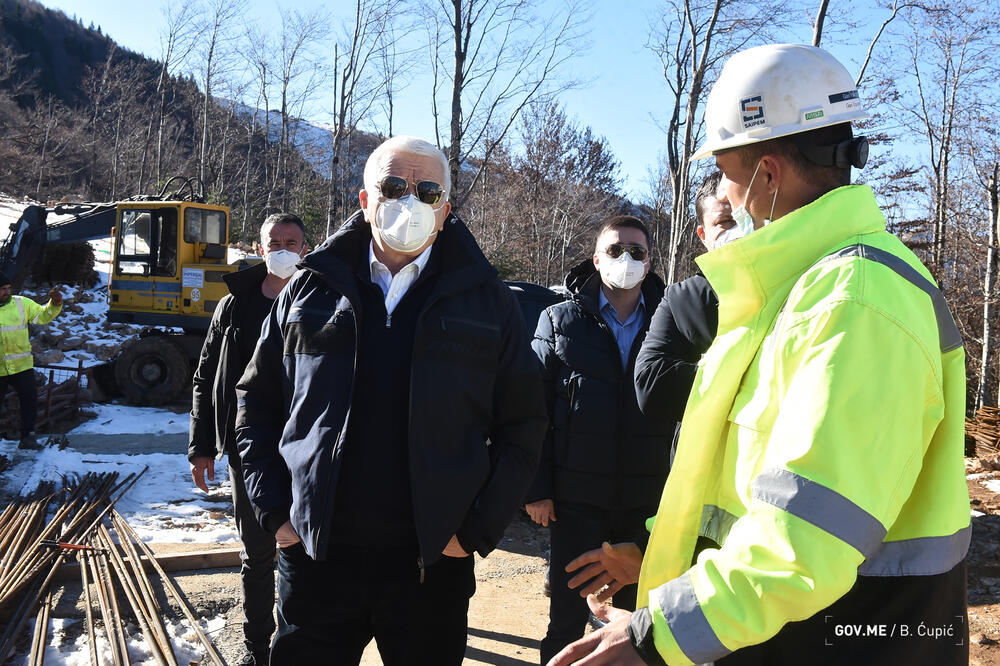 Marković obišao kapitalne projekte u Bijelom Polju, Foto: Vlada Crne Gore