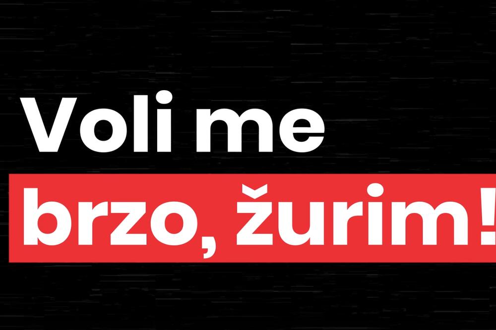 Foto: Voli me brzo
