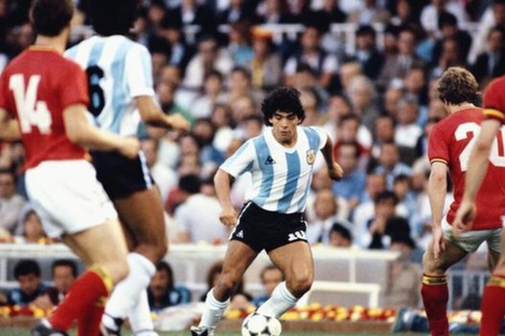 Maradona je postigao 34 gola u 91 meču za Argentinu, Foto: Getty Images