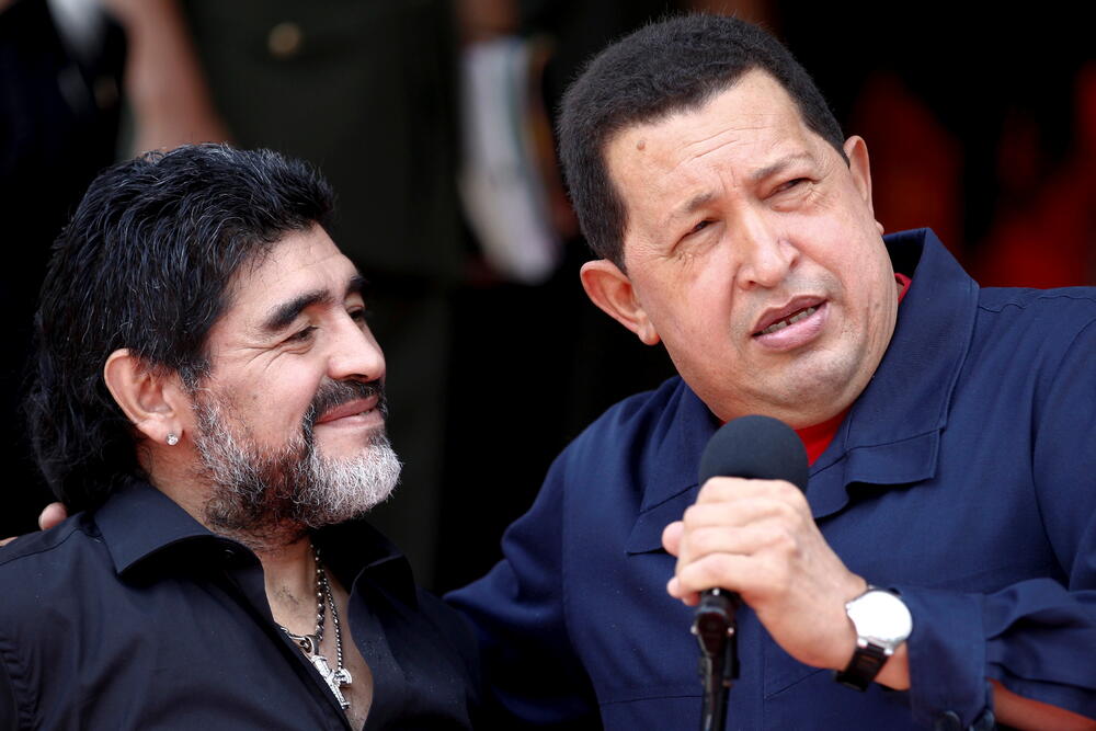 Maradona i bivši predsjednik Venecuele Ugo Čavez