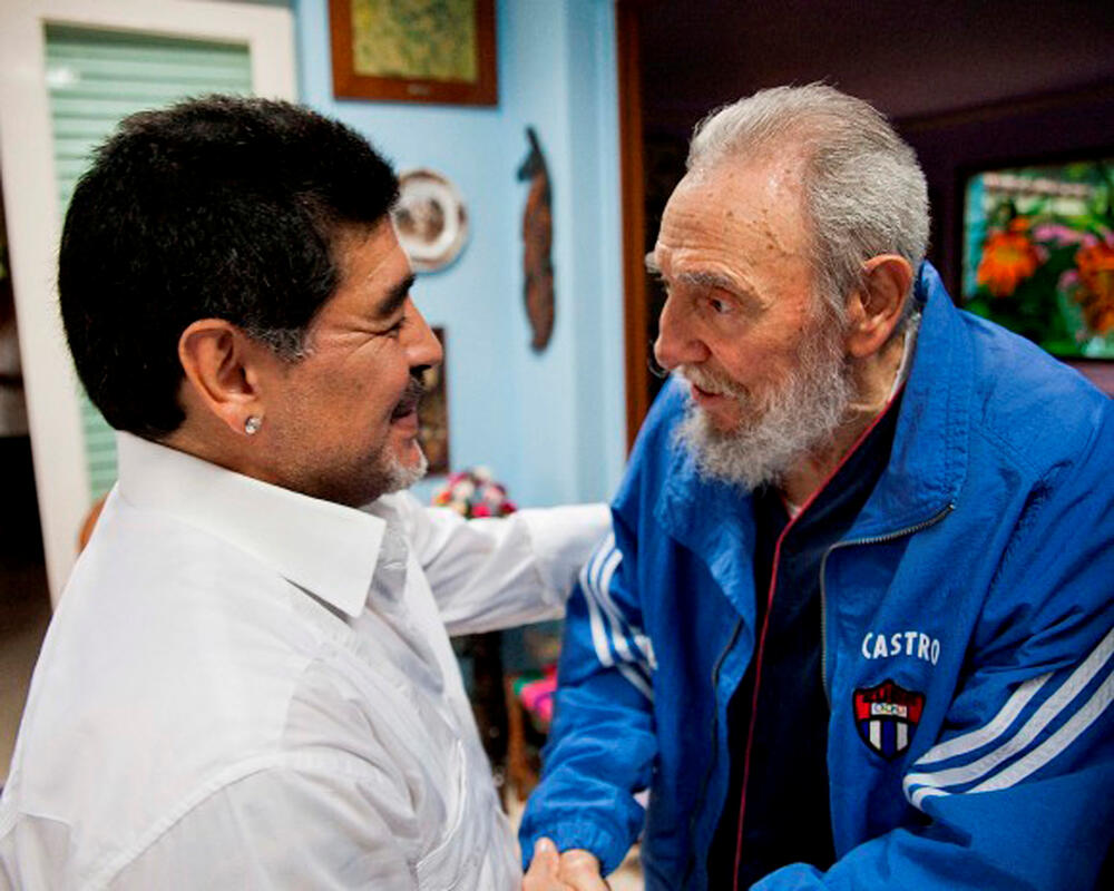 Maradona i nekadašnji lider Kube Fidel Kastro