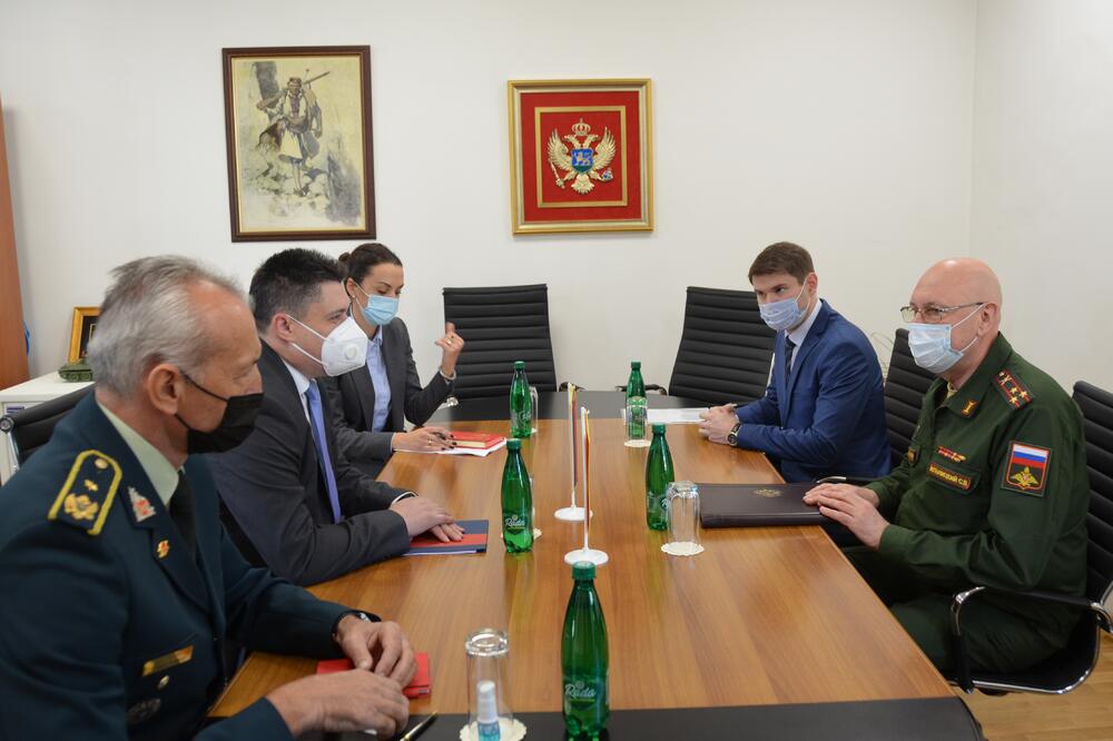 Sa sastanka, Foto: Ministarstvo odbrane