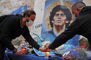 Maradona is remembered