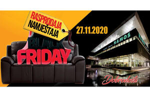 27.11. - Black Friday rasprodaja namještaja i početak...