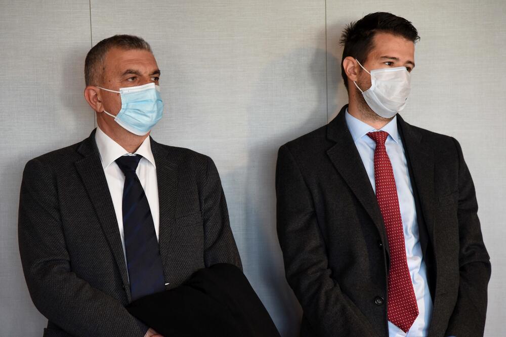 Ministar kapitalnih investicija Mladen Bojanić i Miltović, Foto: Luka Zeković