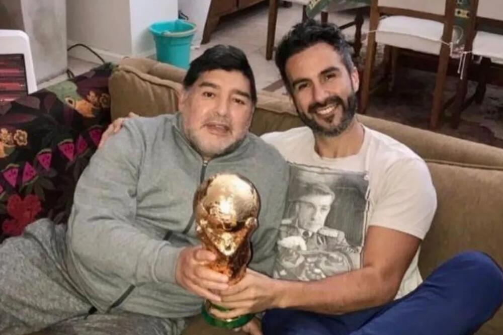 Maradona i Leopoldo Luke, Foto: Printscreen